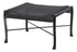 Gensun Michigan Woven Ottoman in Carbon