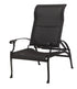 Gensun Michigan Woven Reclining Chair in Carbon