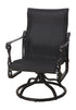 Gensun Grand Terrace Woven Standard Back Swivel Rocker in Vintage