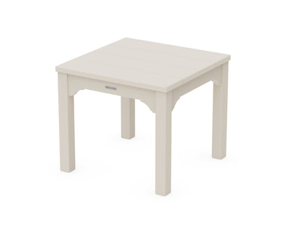 POLYWOOD Chinoiserie End Table in Sand