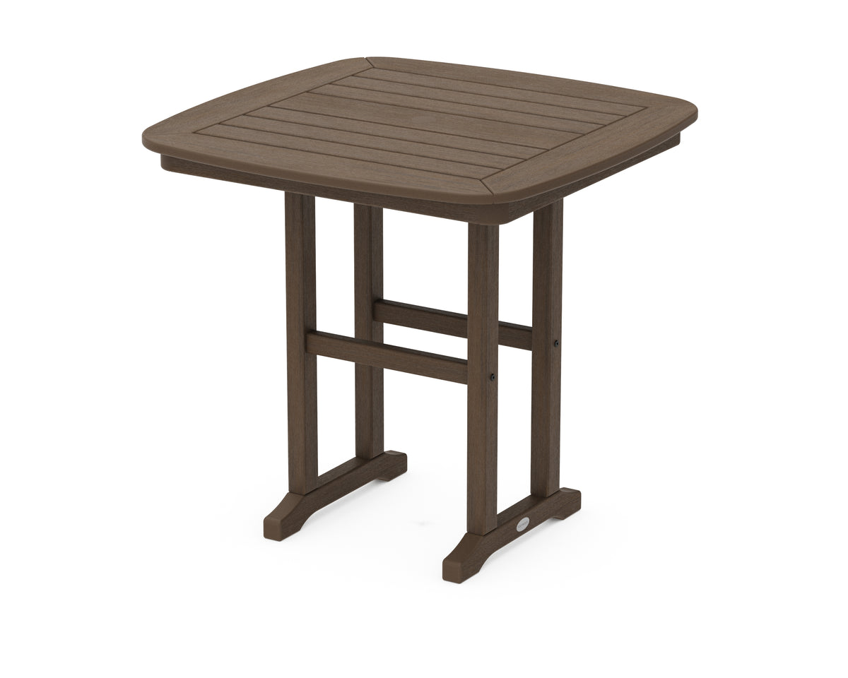 POLYWOOD Nautical 31" Dining Table in Kona