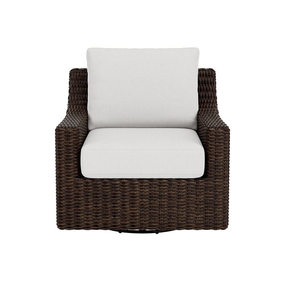 Lloyd Flanders Mesa Swivel Glider Lounge Chair, lifestyle photo 2