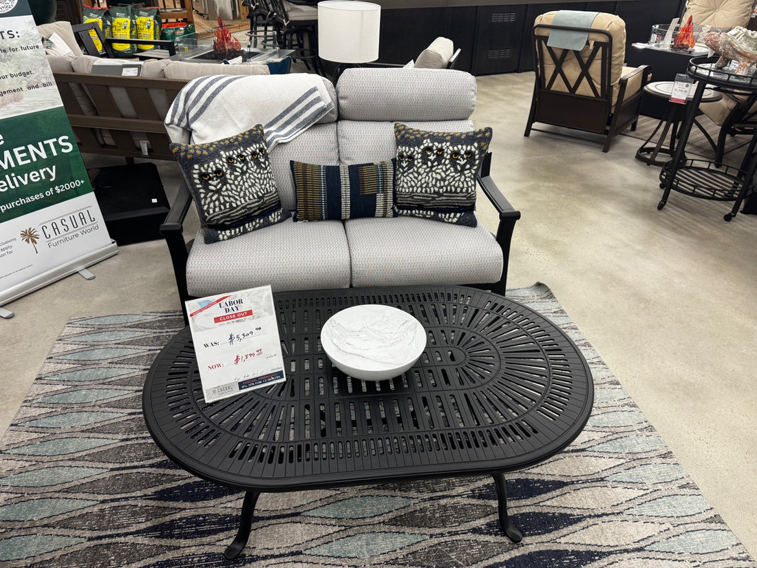 Tropitone Corsica Loveseat Seating Group