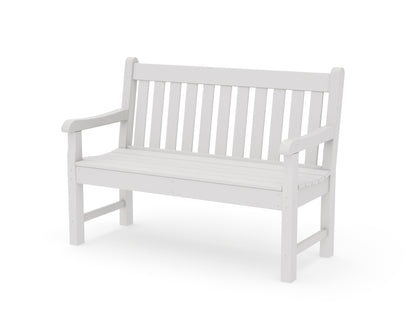 POLYWOOD Rockford 48" Bench in Vintage White
