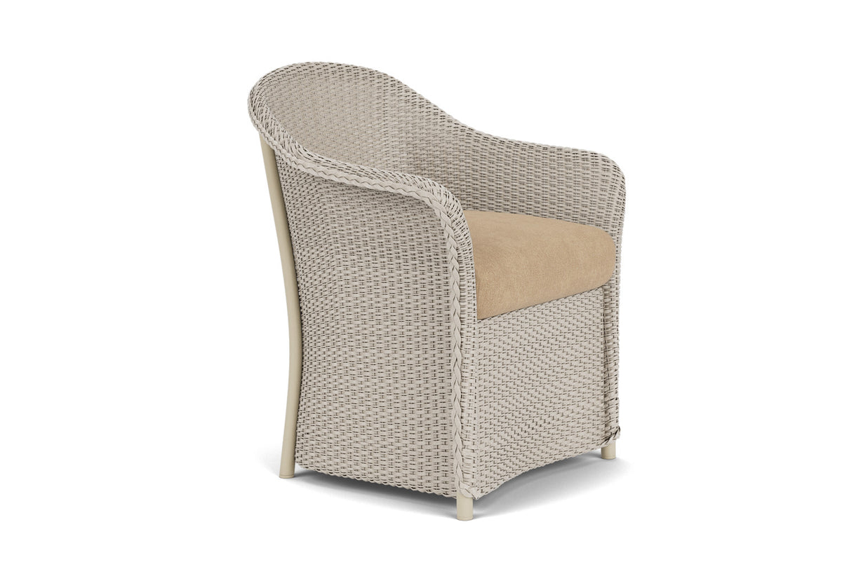 Lloyd Flanders Weekend Retreat Dining Set in Linen with Hayden Sand fabric, view 3