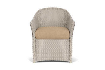 Lloyd Flanders Weekend Retreat Dining Set in Linen with Hayden Sand fabric