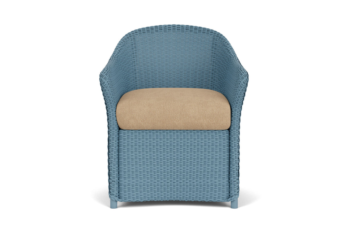 Lloyd Flanders Weekend Retreat Dining Set in Stillwater with Hayden Sand fabric
