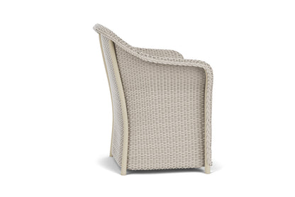 Lloyd Flanders Weekend Retreat Dining Set in Linen with Hayden Sand fabric, view 5