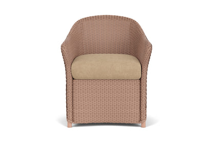Lloyd Flanders Weekend Retreat Dining Set in Rosewood with Hayden Sand fabric