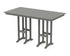 POLYWOOD Farmhouse 37" x 72" Bar Table in Slate Grey