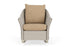 Lloyd Flanders Weekend Retreat Lounge Rocker in Linen with Hayden Sand fabric