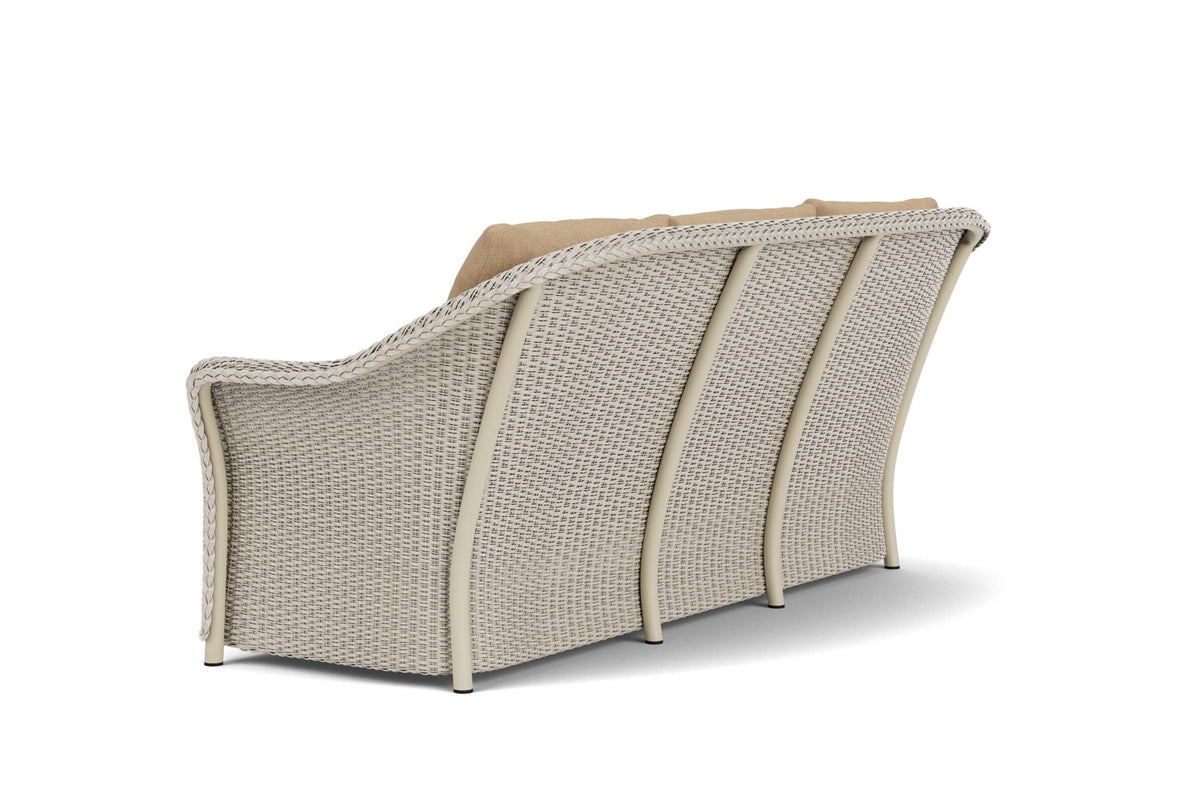 Lloyd Flanders Weekend Retreat Sofa in Linen with Hayden Sand fabric, view 8