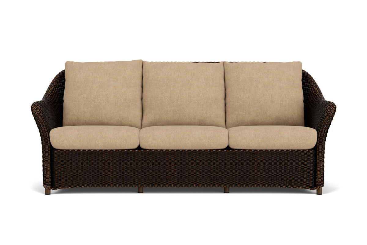 Lloyd Flanders Weekend Retreat Living Room Set in Mink with Hayden Sand fabric