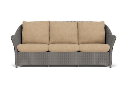 Lloyd Flanders Weekend Retreat Living Room Set in Pewter with Hayden Sand fabric