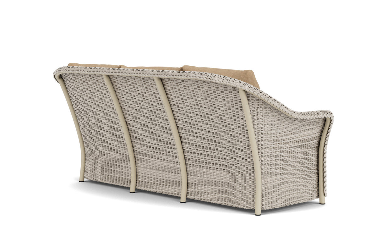 Lloyd Flanders Weekend Retreat Sofa in Linen with Hayden Sand fabric, view 6