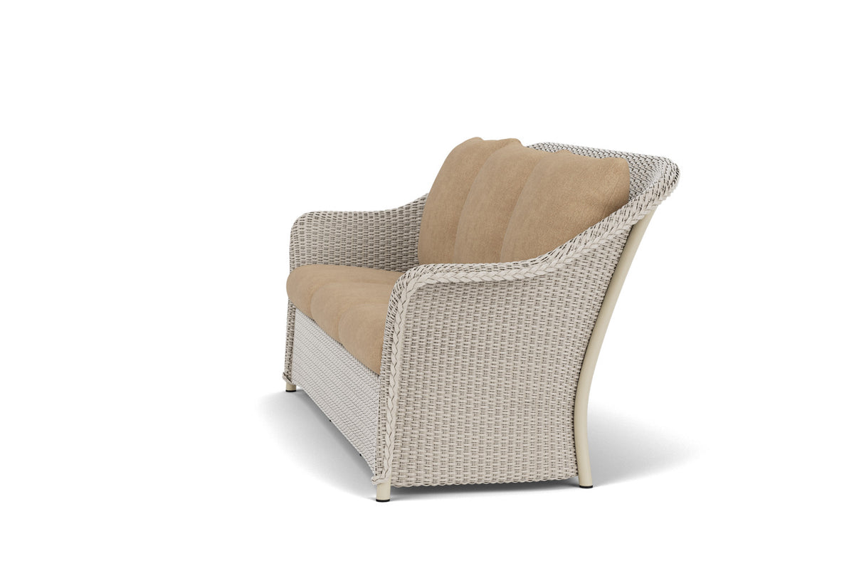 Lloyd Flanders Weekend Retreat Living Room Set in Linen with Hayden Sand fabric, view 9
