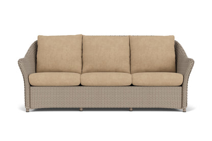 Lloyd Flanders Weekend Retreat Sofa in French Beige with Hayden Sand fabric