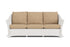 Lloyd Flanders Weekend Retreat Living Room Set in White with Hayden Sand fabric