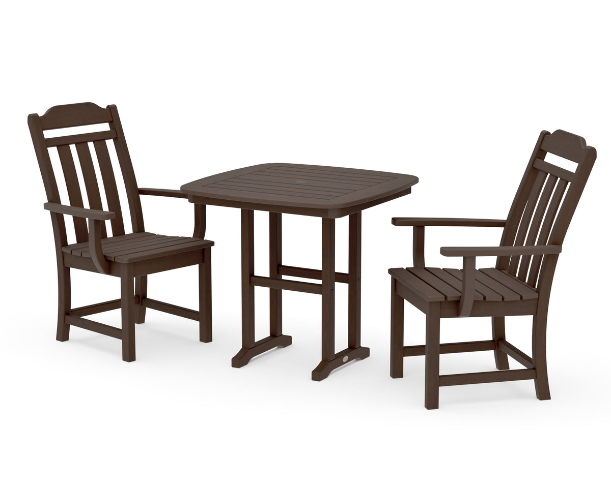 POLYWOOD Cottage 3-Piece Dining Set in Kona