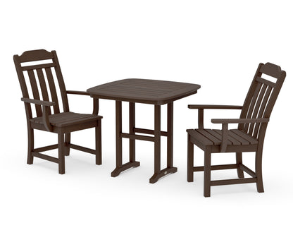 POLYWOOD Cottage 3-Piece Dining Set in Kona