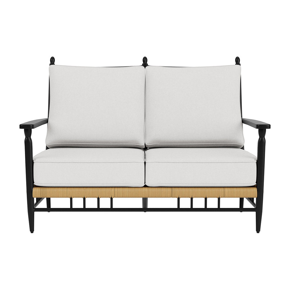 Lloyd Flanders Low Country Loveseat, lifestyle photo 2