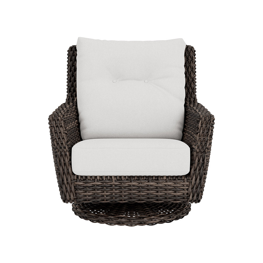 Lloyd Flanders Largo High Back Swivel Rocker, lifestyle photo 2