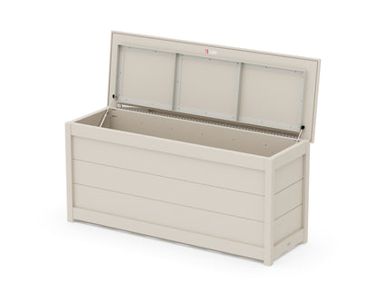 POLYWOOD 68" Storage Box Table in Sand