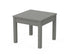 POLYWOOD 22" Square End Table in Slate Grey