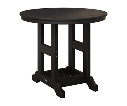 Berlin Gardens Garden Classic 38" Round Table in Black