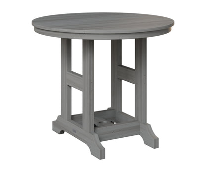 Berlin Gardens Garden Classic 38" Round Table in Driftwood Gray