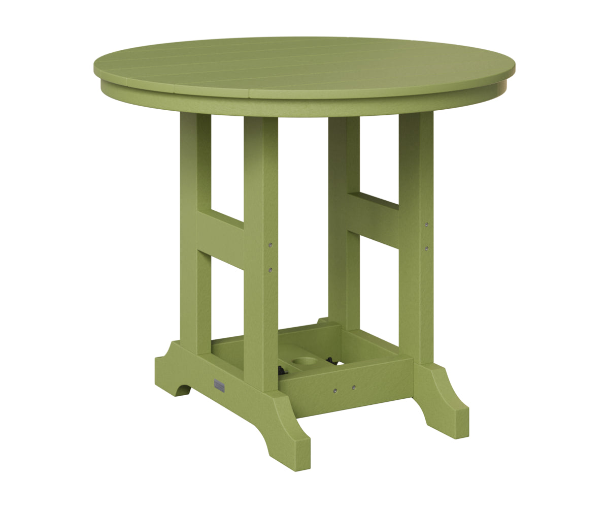 Berlin Gardens Garden Classic 38" Round Table in Kiwi Green