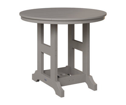 Berlin Gardens Garden Classic 38" Round Table in Light Gray