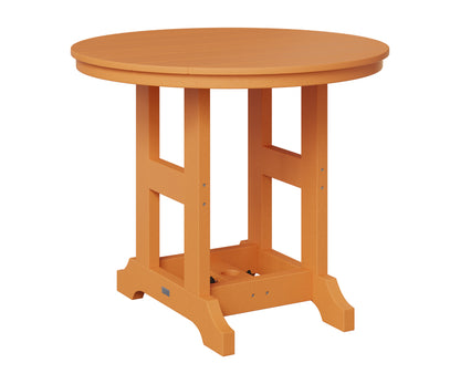 Berlin Gardens Garden Classic 38" Round Table in Mango Orange