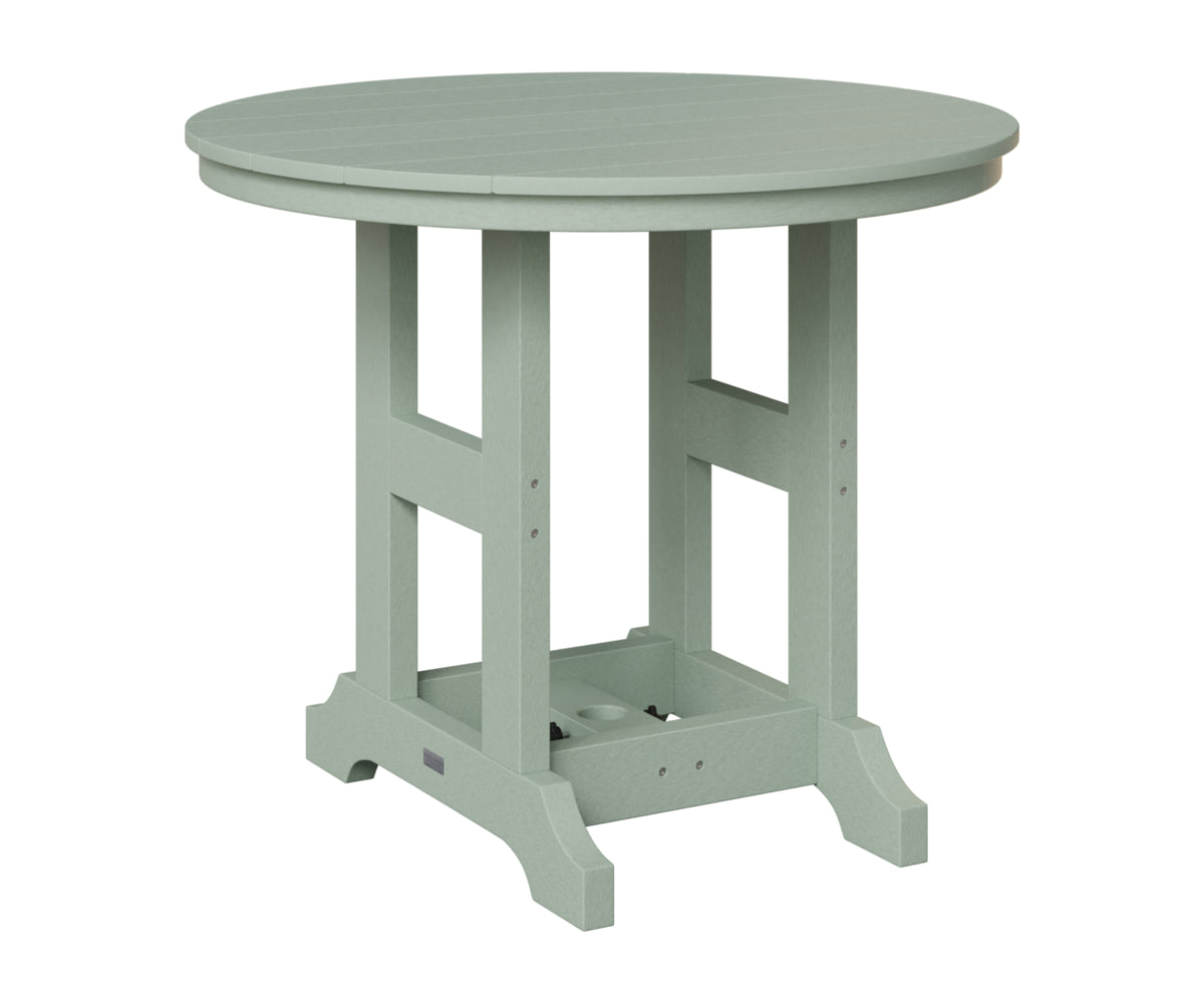 Berlin Gardens Garden Classic 38" Round Table in Sea Foam
