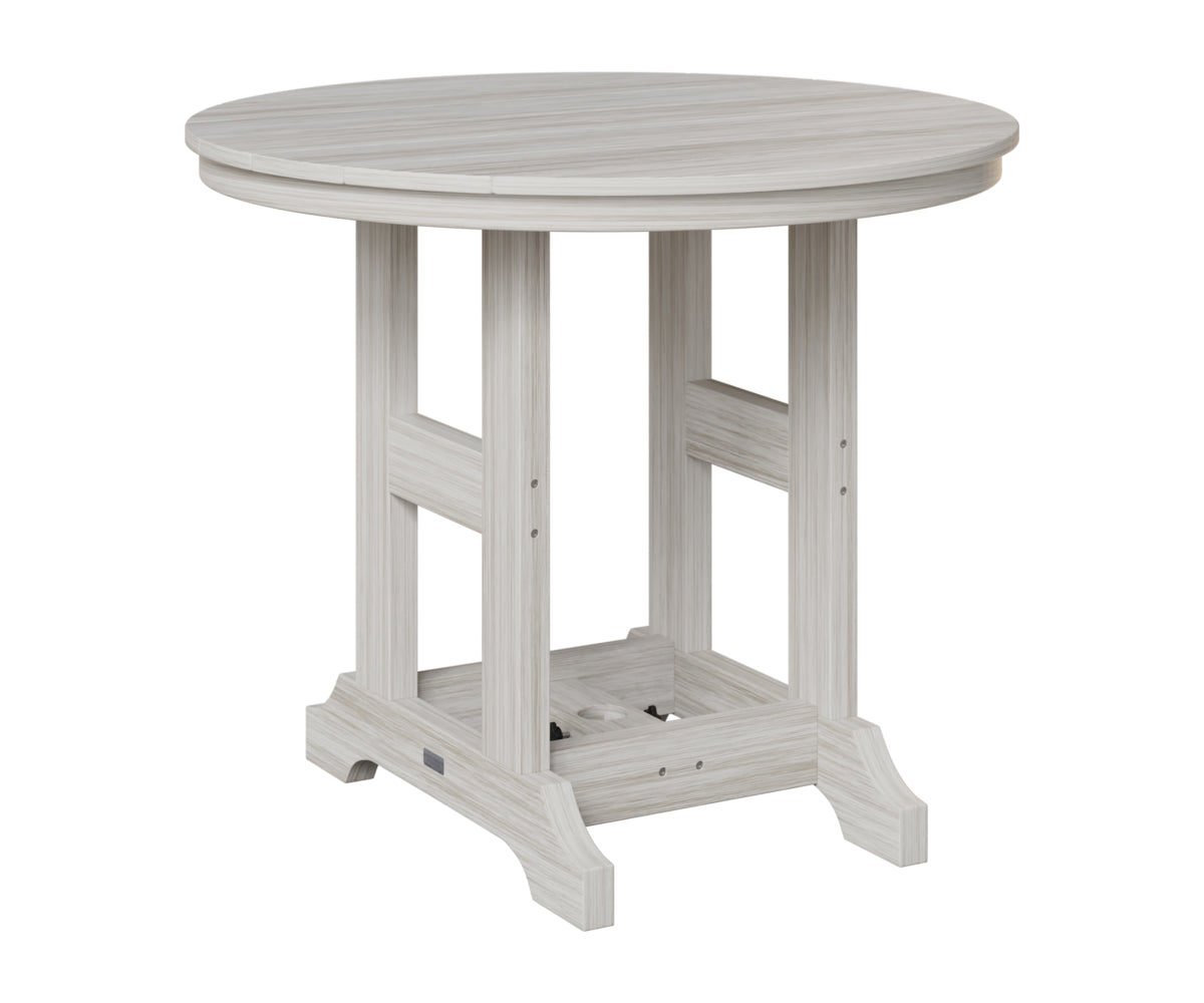 Berlin Gardens Garden Classic 38" Round Table in Seashell