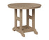 Berlin Gardens Garden Classic 38" Round Table in Weatherwood