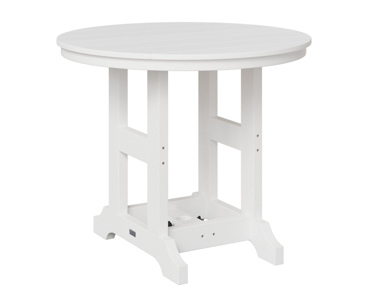 Berlin Gardens Garden Classic 38" Round Table in White