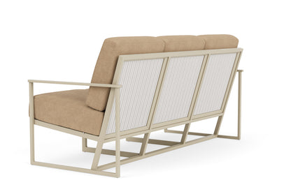 Lloyd Flanders Summit Living Room Set in Linen with Hayden Sand fabric, view 8