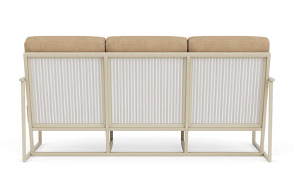 Lloyd Flanders Summit Sofa in Linen with Hayden Sand fabric, view 7