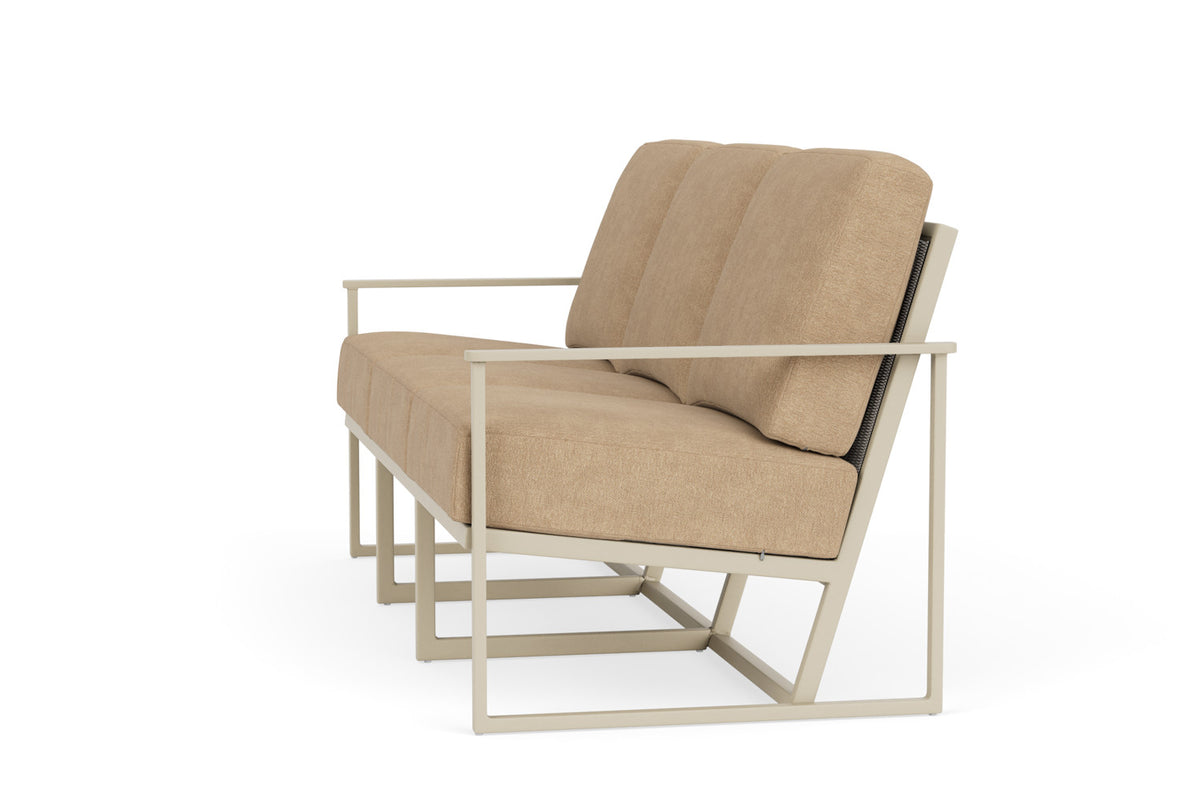 Lloyd Flanders Summit Sofa in Linen with Hayden Sand fabric, view 9