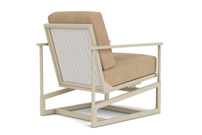Lloyd Flanders Summit Spring Rocker in Linen with Hayden Sand fabric, view 6