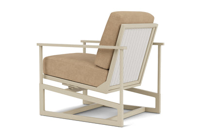 Lloyd Flanders Summit Spring Rocker in Linen with Hayden Sand fabric, view 8
