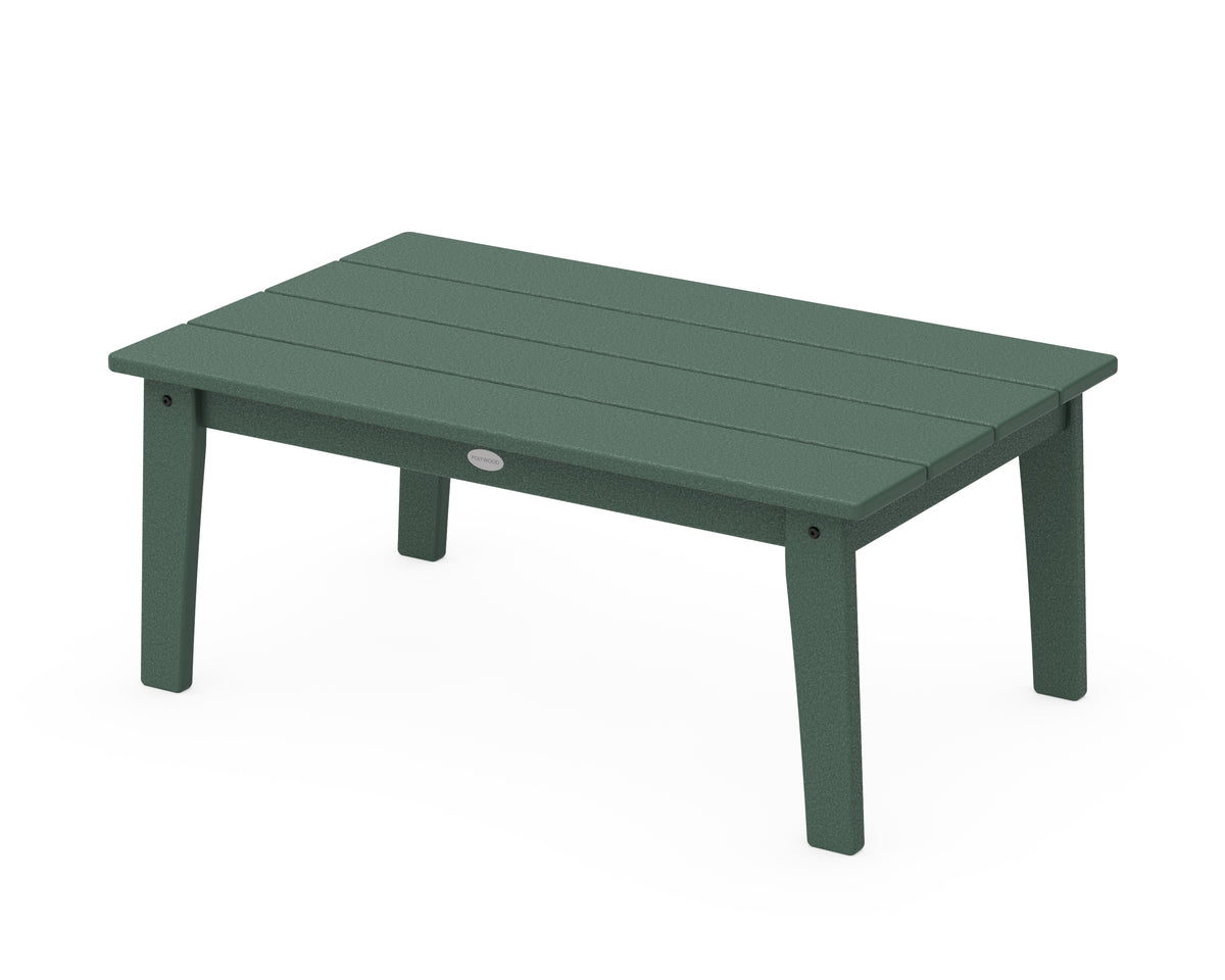 POLYWOOD Lakeside Coffee Table in Green