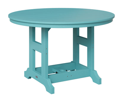 Berlin Gardens Garden Classic 48" Round Table in Aruba Blue