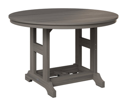 Berlin Gardens Garden Classic 48" Round Table in Coastal Gray
