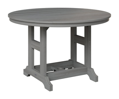 Berlin Gardens Garden Classic 48" Round Table in Driftwood Gray