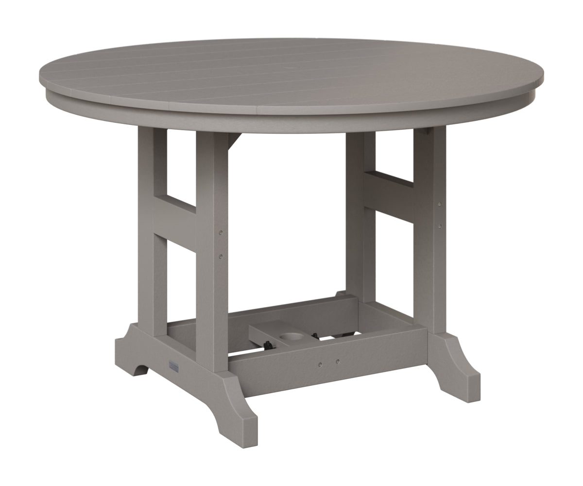 Berlin Gardens Garden Classic 48" Round Table in Light Gray