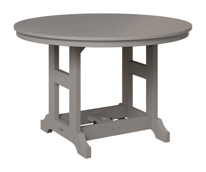 Berlin Gardens Garden Classic 48" Round Table in Light Gray