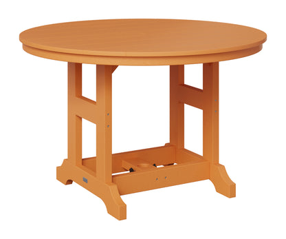 Berlin Gardens Garden Classic 48" Round Table in Mango Orange
