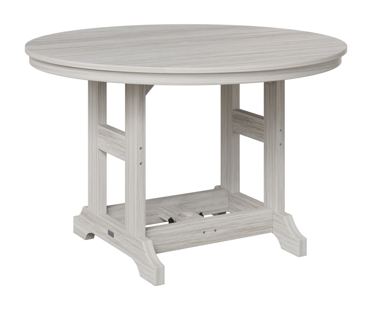 Berlin Gardens Garden Classic 48" Round Table in Seashell
